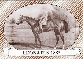 1991 Horse Star Kentucky Derby #9 Leonatus Front